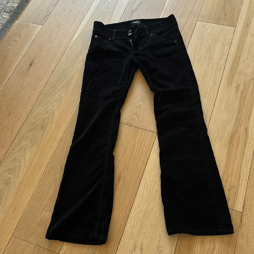 Hudson low-rise bootleg cordurouy